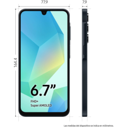 Samsung Galaxy A16 LTE, Black, 128 GB, 4 GB RAM, 6.7" FHD+ Super AMOLED, MediaTek G99 Octa-core, 5000 mAh, Android